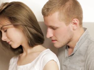 Blonde Hottie Gets Her Asshole Pounded By A Big Cock