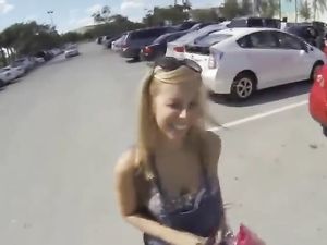 Blonde Babe Getting Her Tight Pussy Penetrated